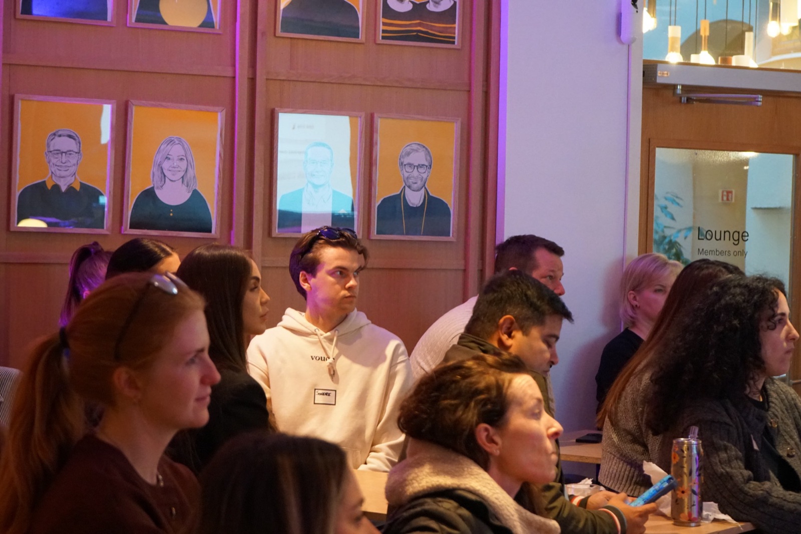 People listening at AI for Marketers